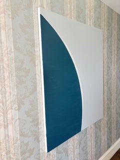 Fragments Monument VII Before the Circle, Abstract Oil Painting
