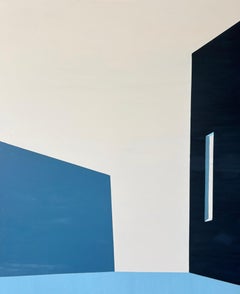 Monumento a los fragmentos X Umbral, pintura al óleo abstracta