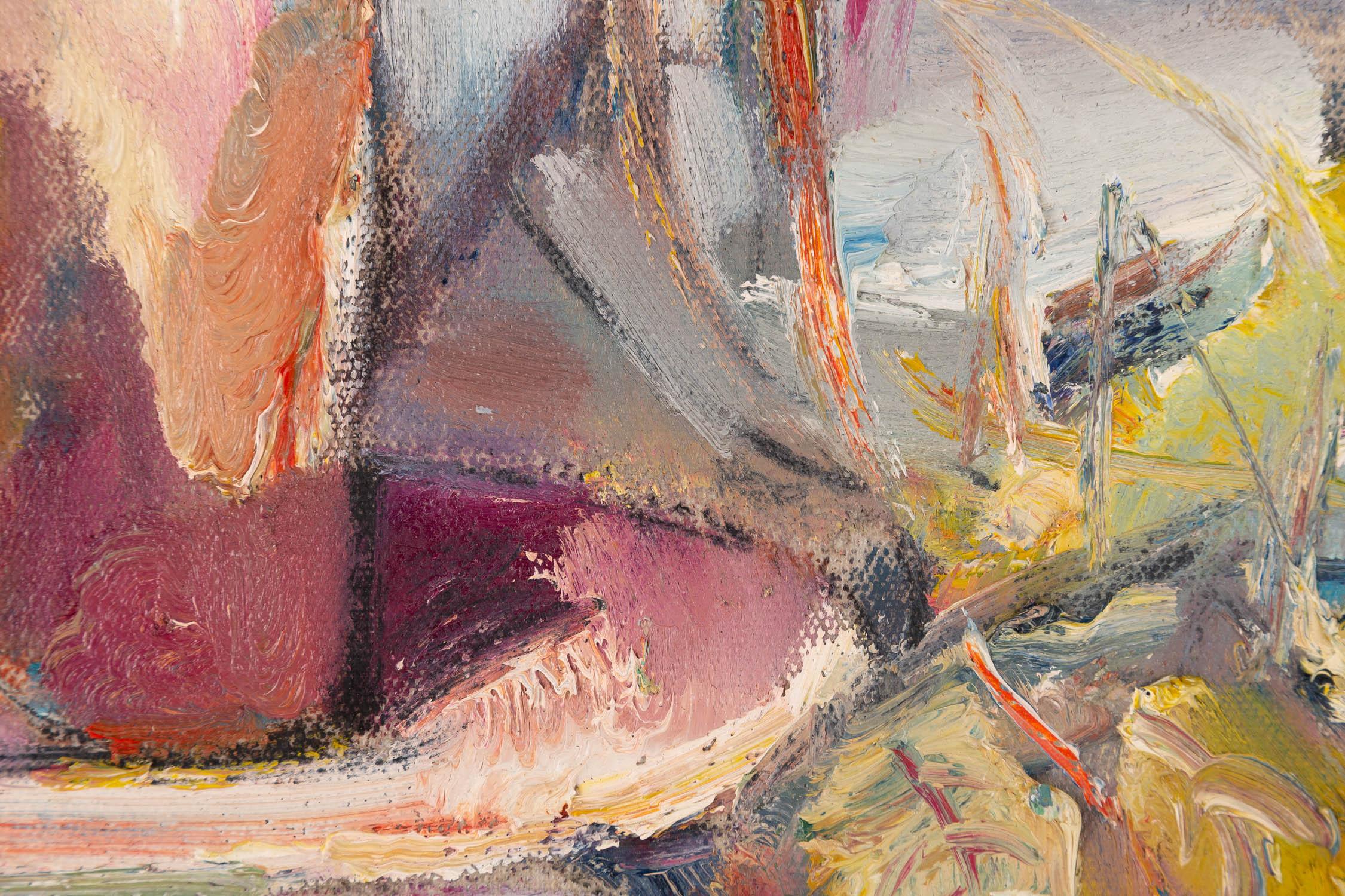 Jianbang Zhang Impressionist Original Oil Painting 