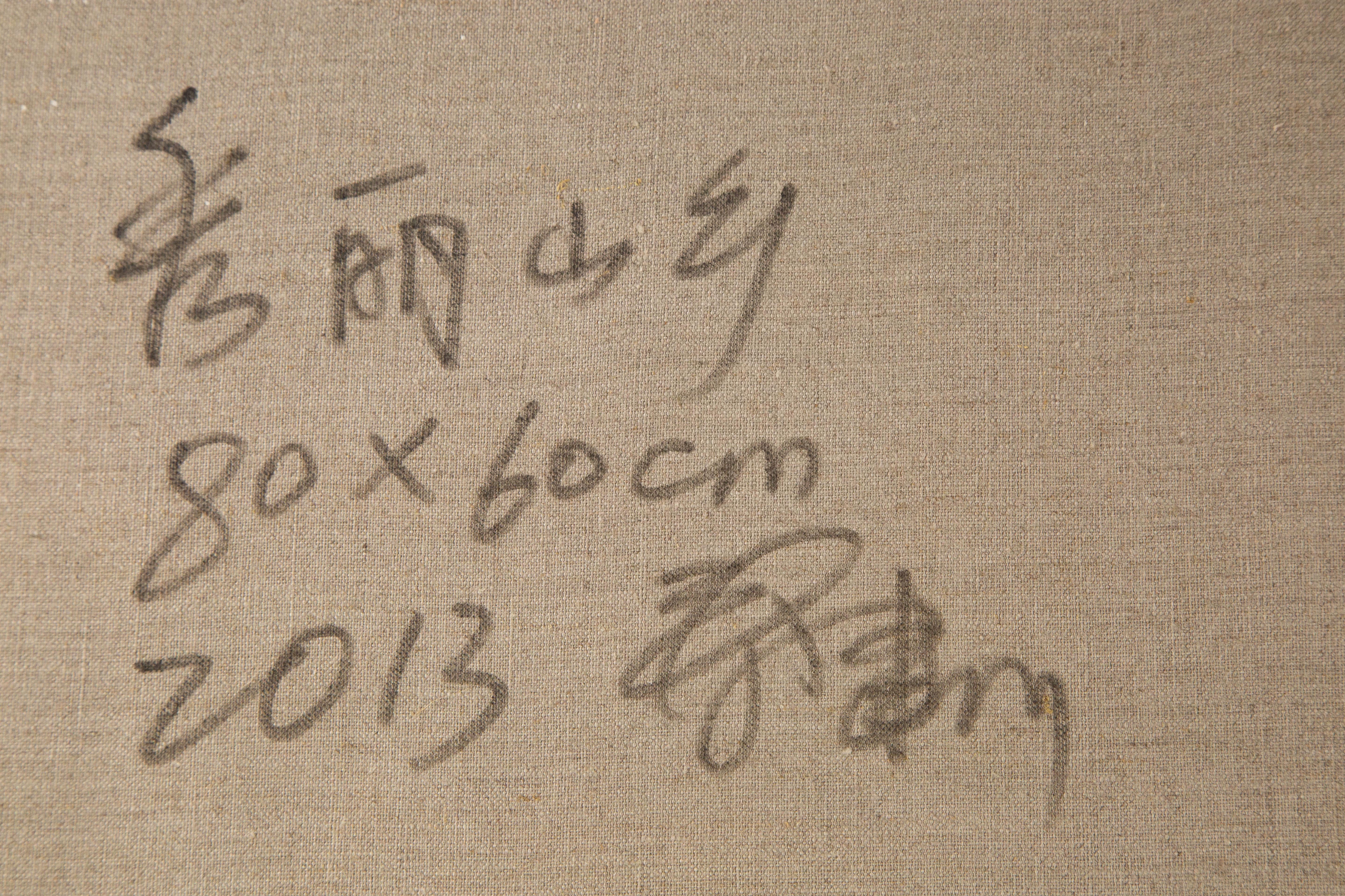 Jianchuan Qin Contemporary Original Öl auf Leinwand 