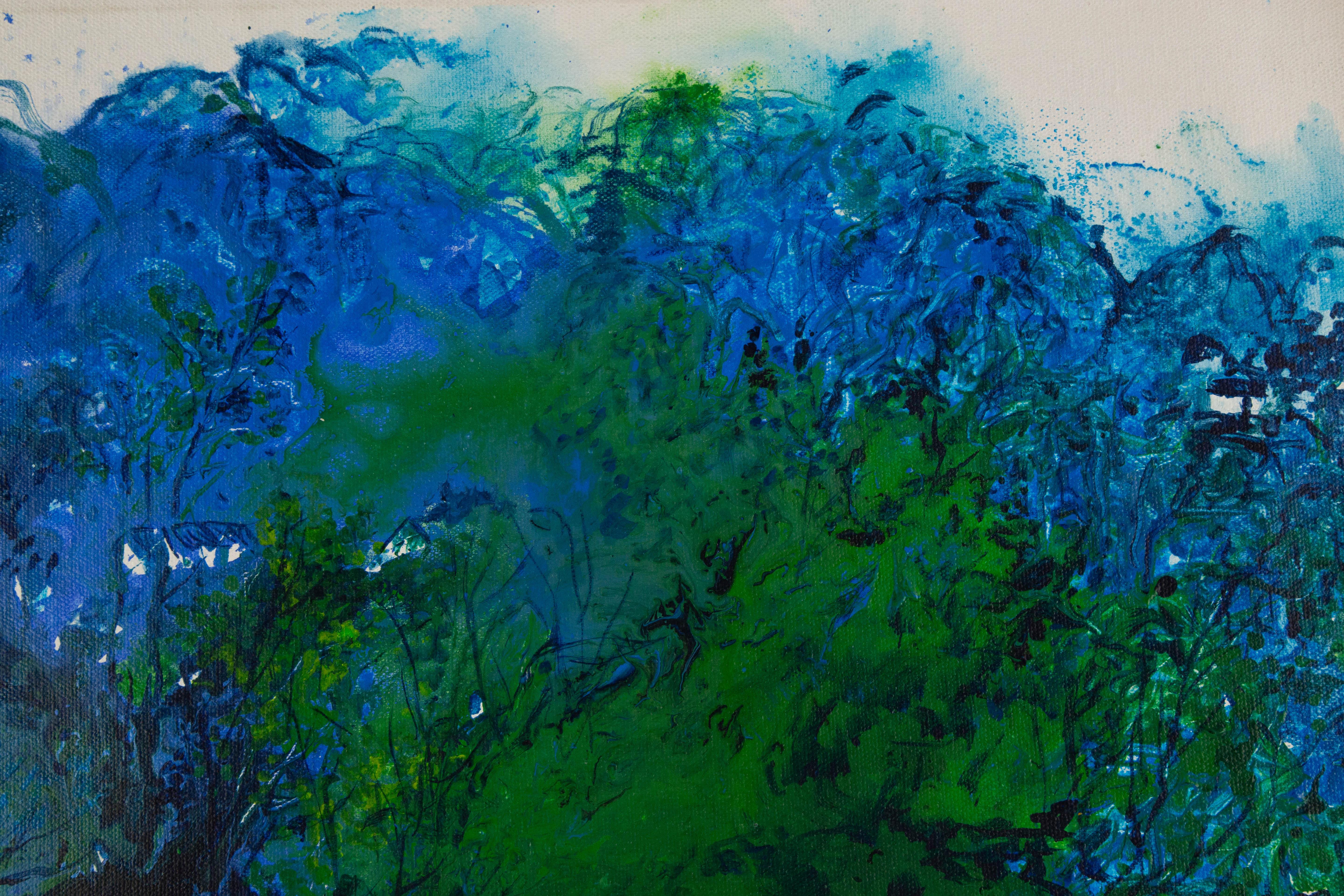 Jianchuan Qin Pittura a olio originale contemporanea 