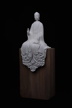 Contemporary Budhha Sculpture, Sakyamuni in Semi-lotus Posture