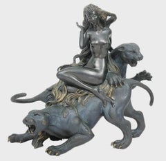 Mountain Ghost Two Panthers & Woman