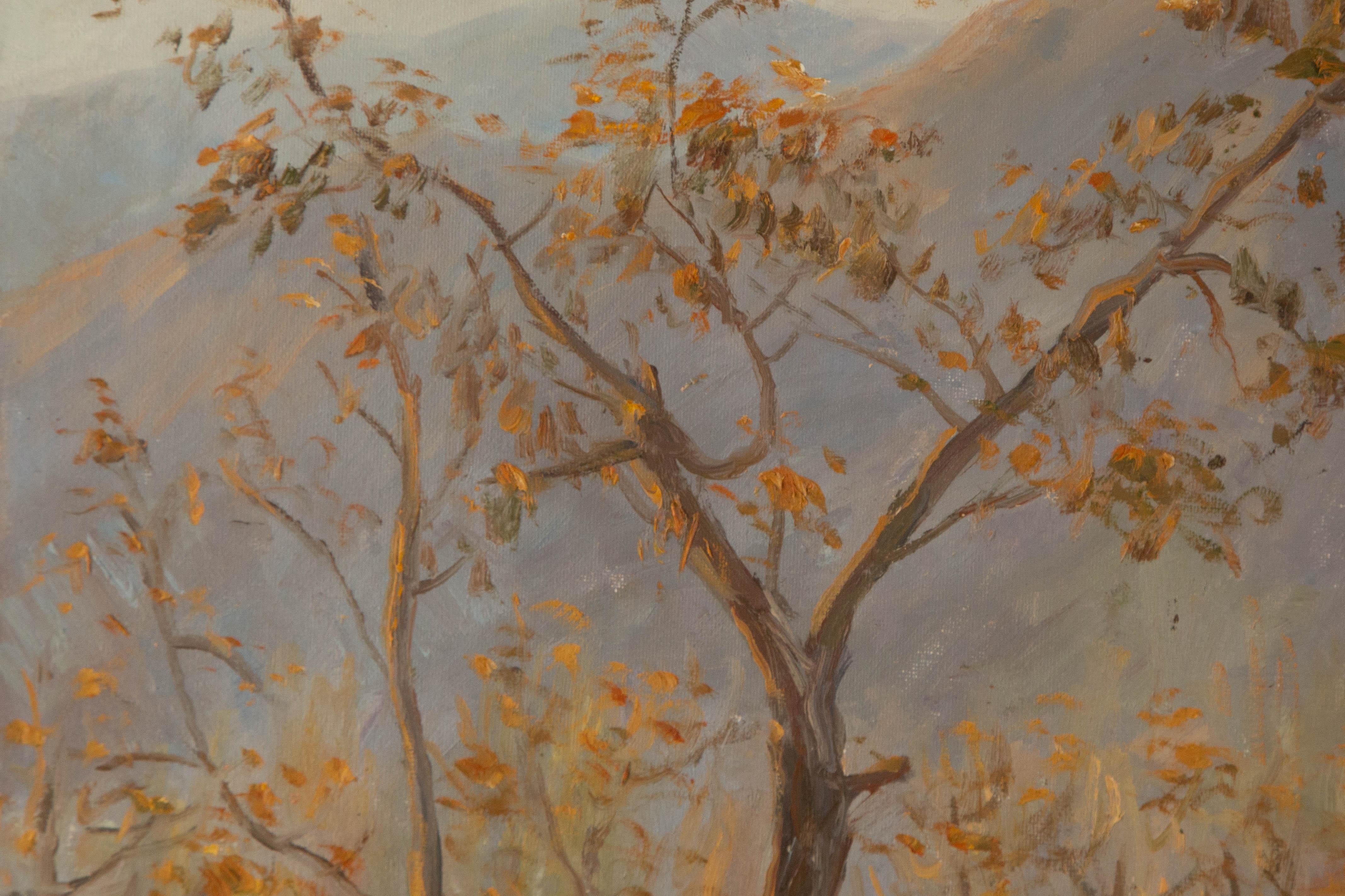 Jiangdong Li Landscape Original Oil On Canvas 