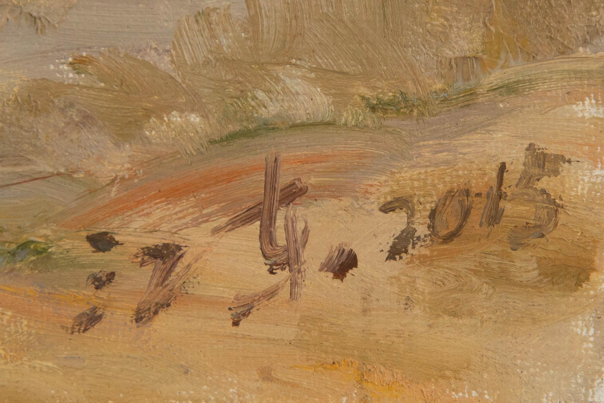 Jiangdong Li Landscape Original Oil On Canvas 
