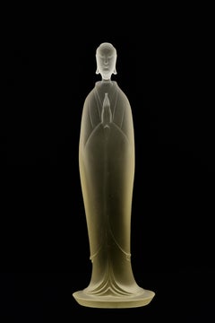 Buddhist art，Colored Glaze Standing Avalokitesvara