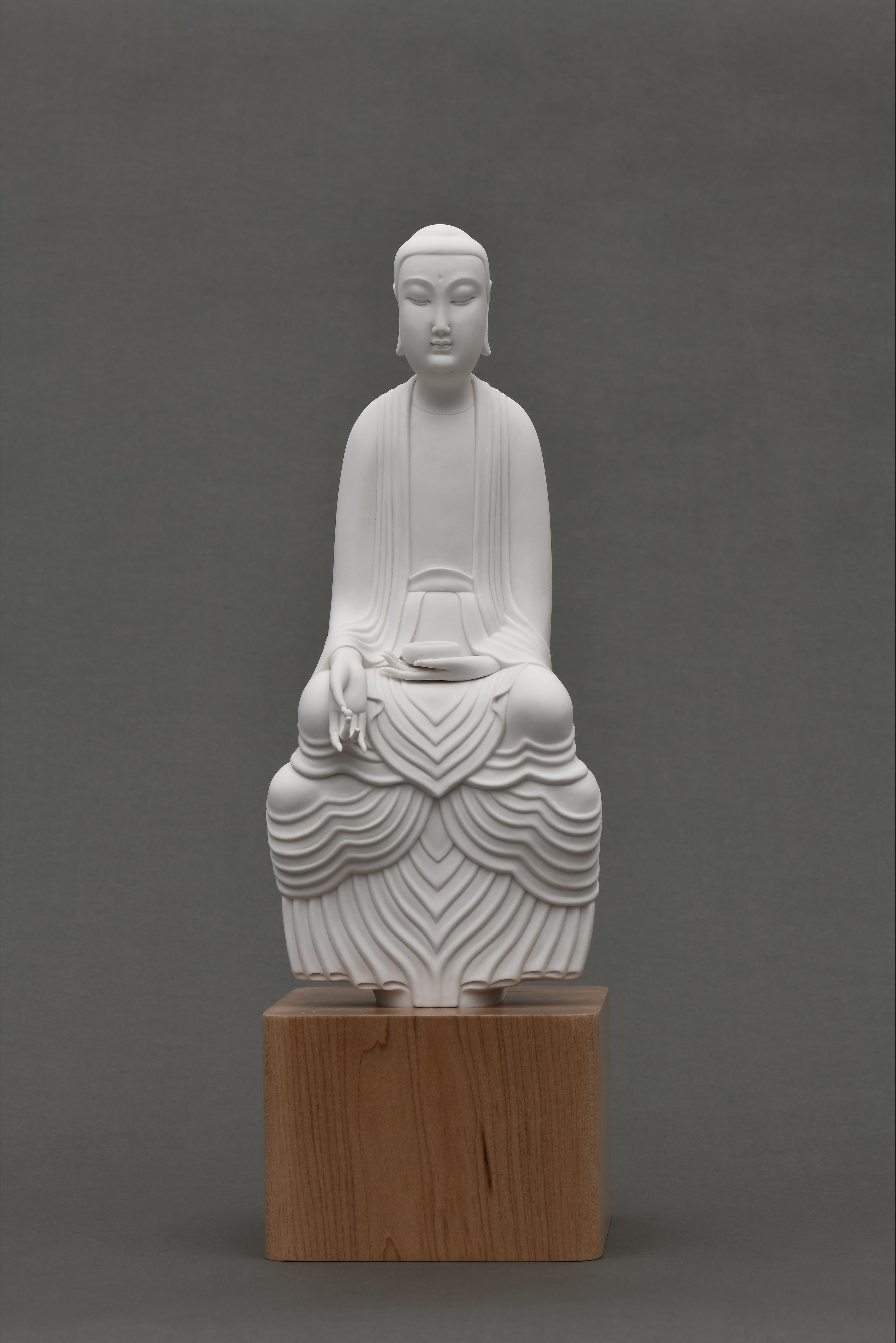 JiangSheng Figurative Sculpture - Bhaisajyaguru