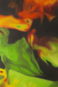 Jianping Chen Abstract Original Oil On Canvas "No.40"