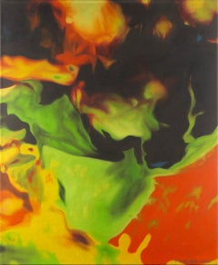Jianping Chen Abstract Original Oil On Canvas "No.40"