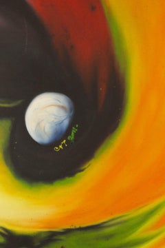 Jianping Chen Abstract Original Oil On Canvas "No.45"