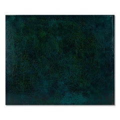 Jianping Chen Abstract Original Oil On Canvas "Pattern 10 - Green"