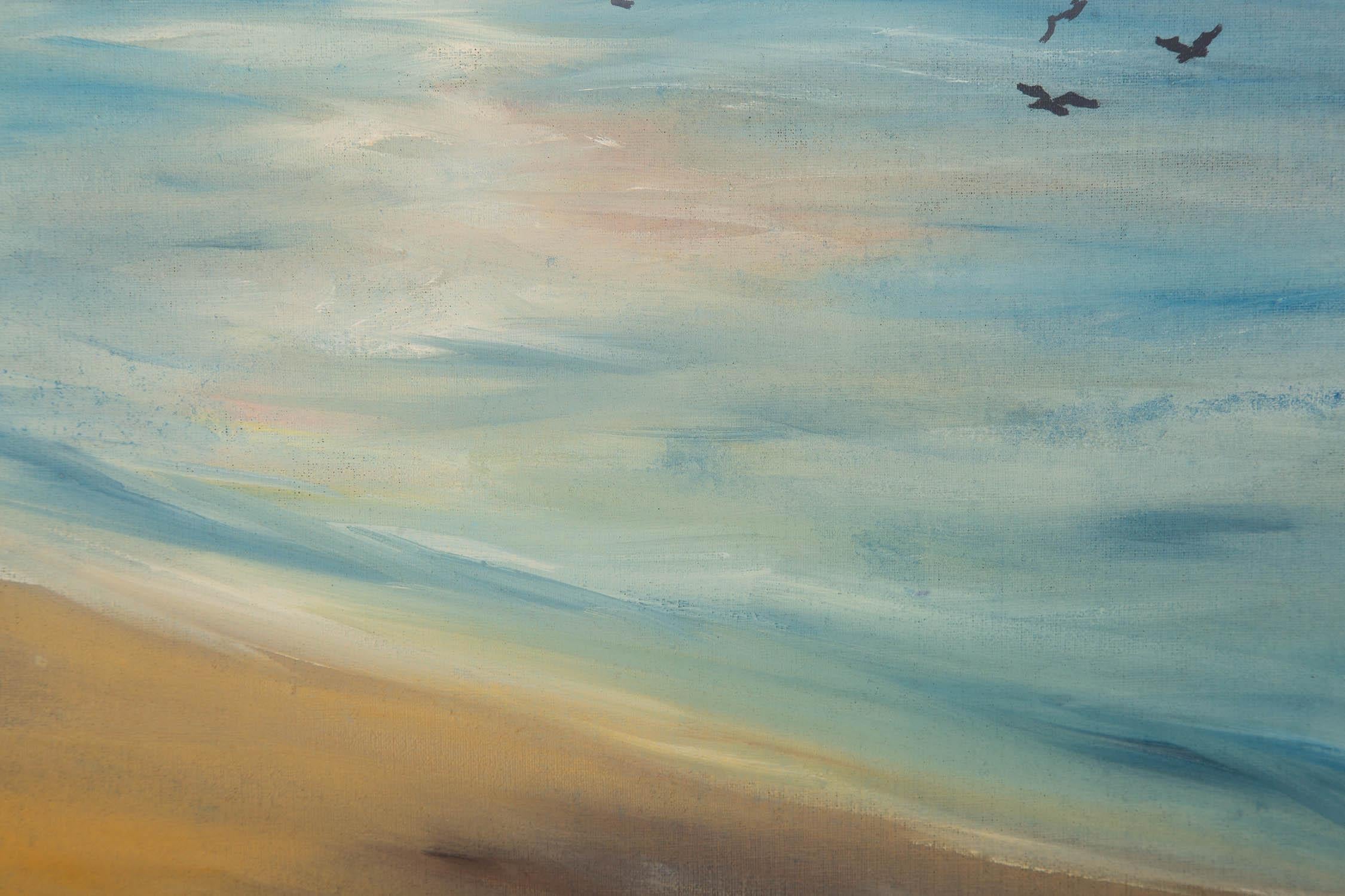 Jianping Chen Pittura a olio originale impressionista 