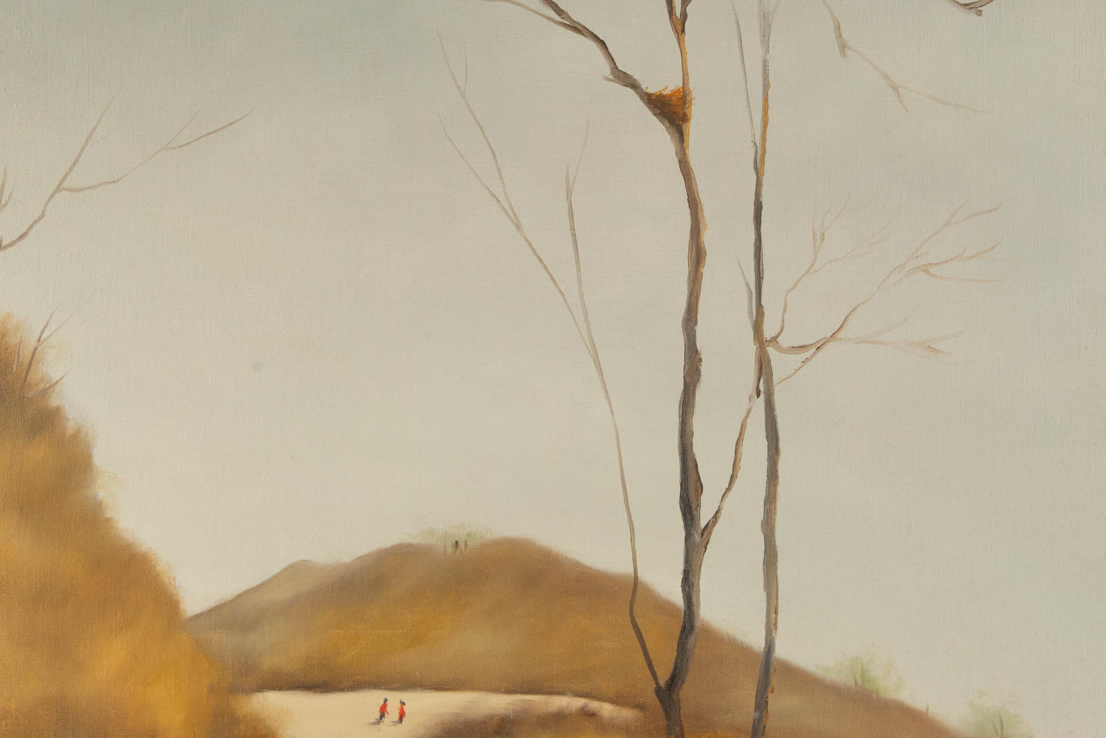 Jianping Chen Paisaje Original Óleo Sobre Lienzo 
