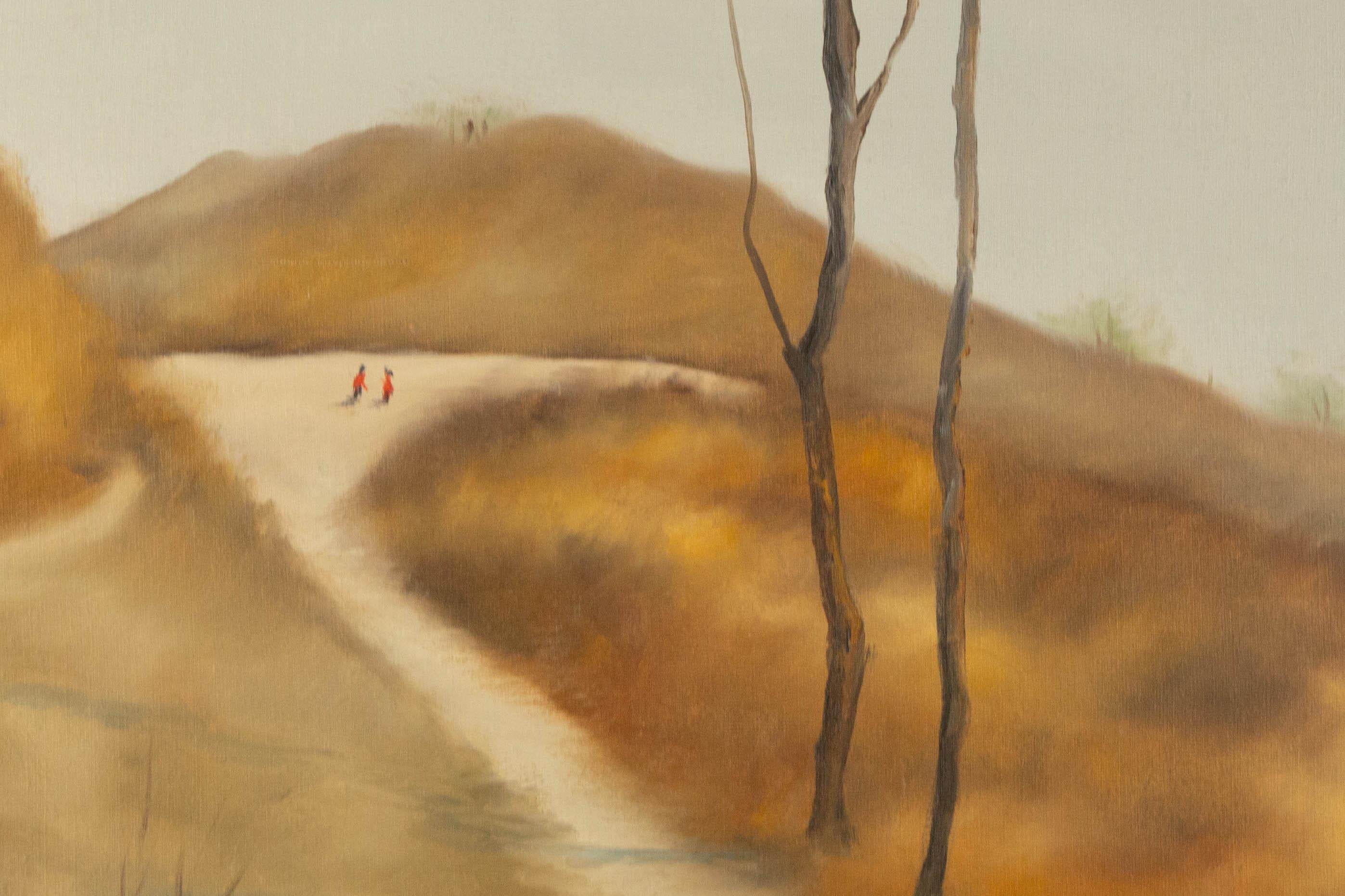 Jianping Chen Paisaje Original Óleo Sobre Lienzo 