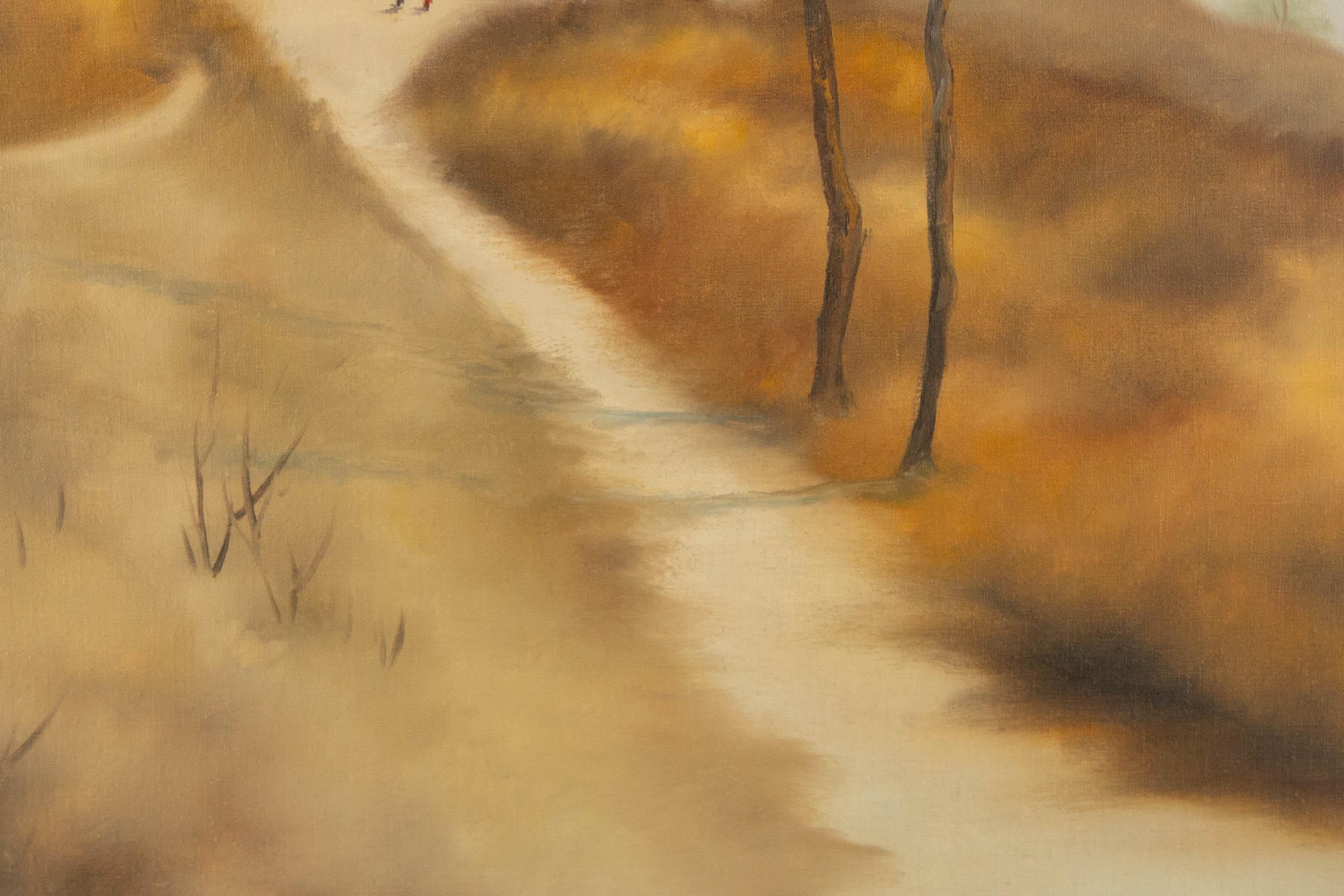 Jianping Chen Paisaje Original Óleo Sobre Lienzo 