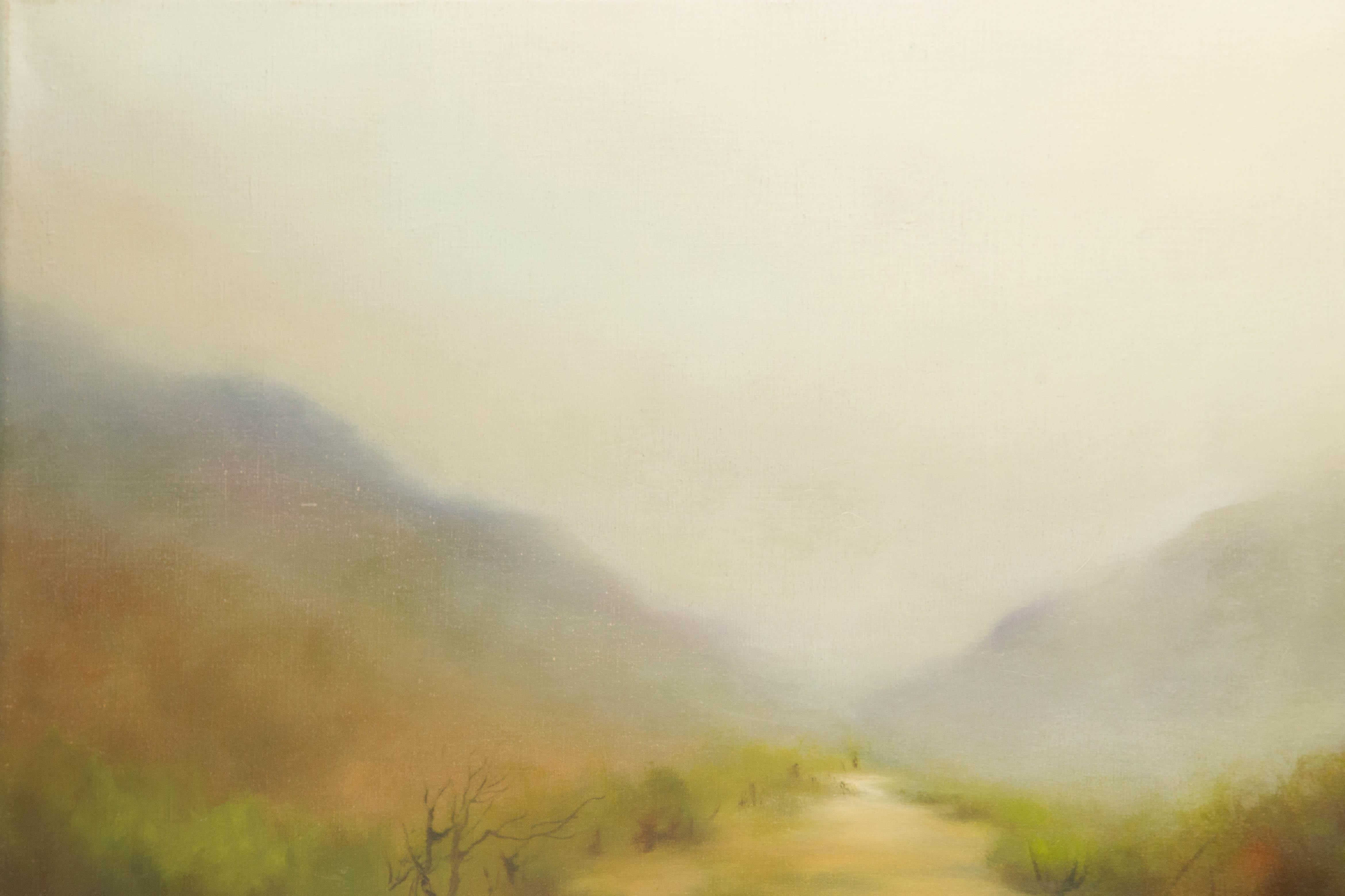 Jianping Chen Paisaje Óleo original sobre lienzo 