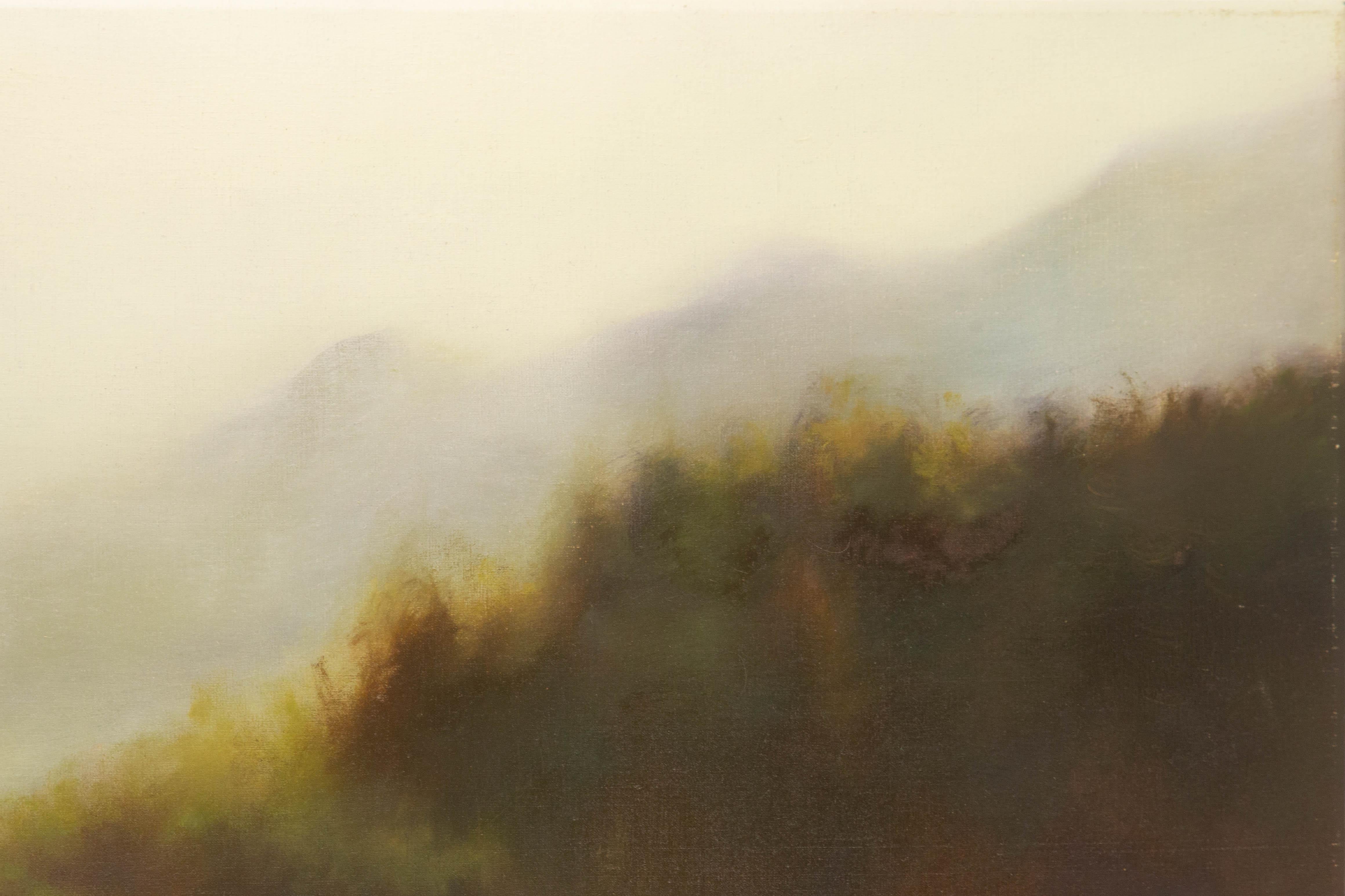 Jianping Chen Paisaje Óleo original sobre lienzo 