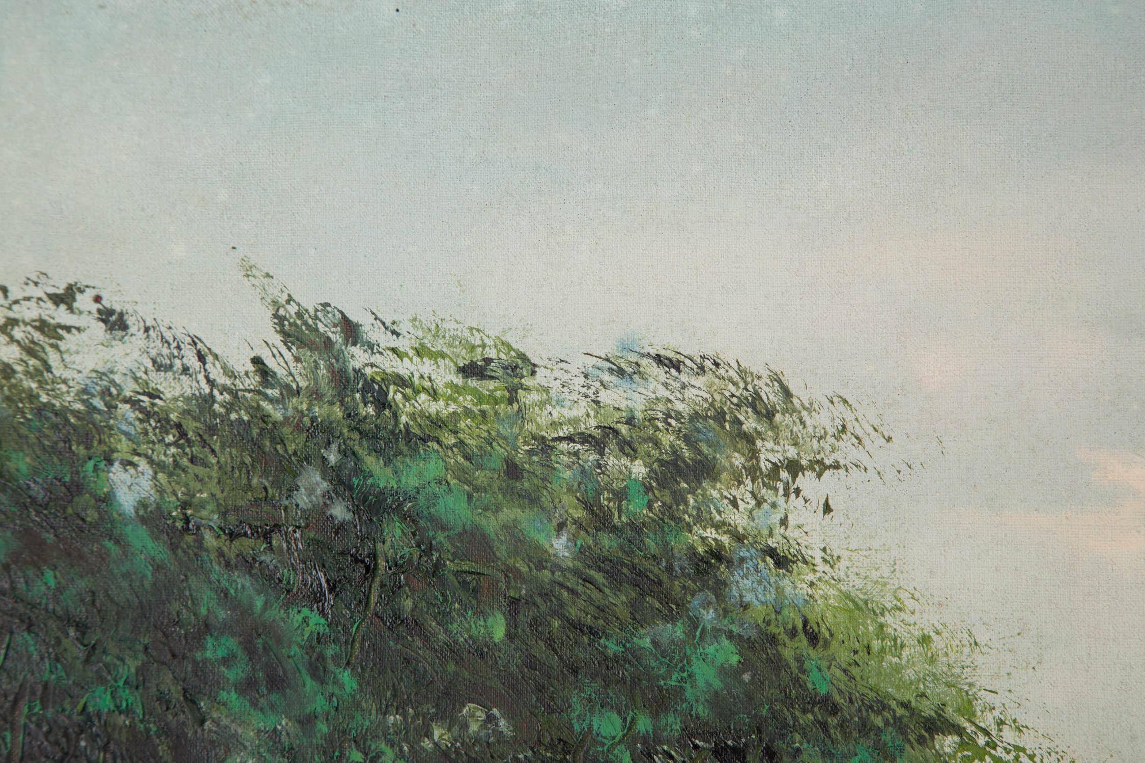 Jianping Chen Impressionist Original Oil Painting 