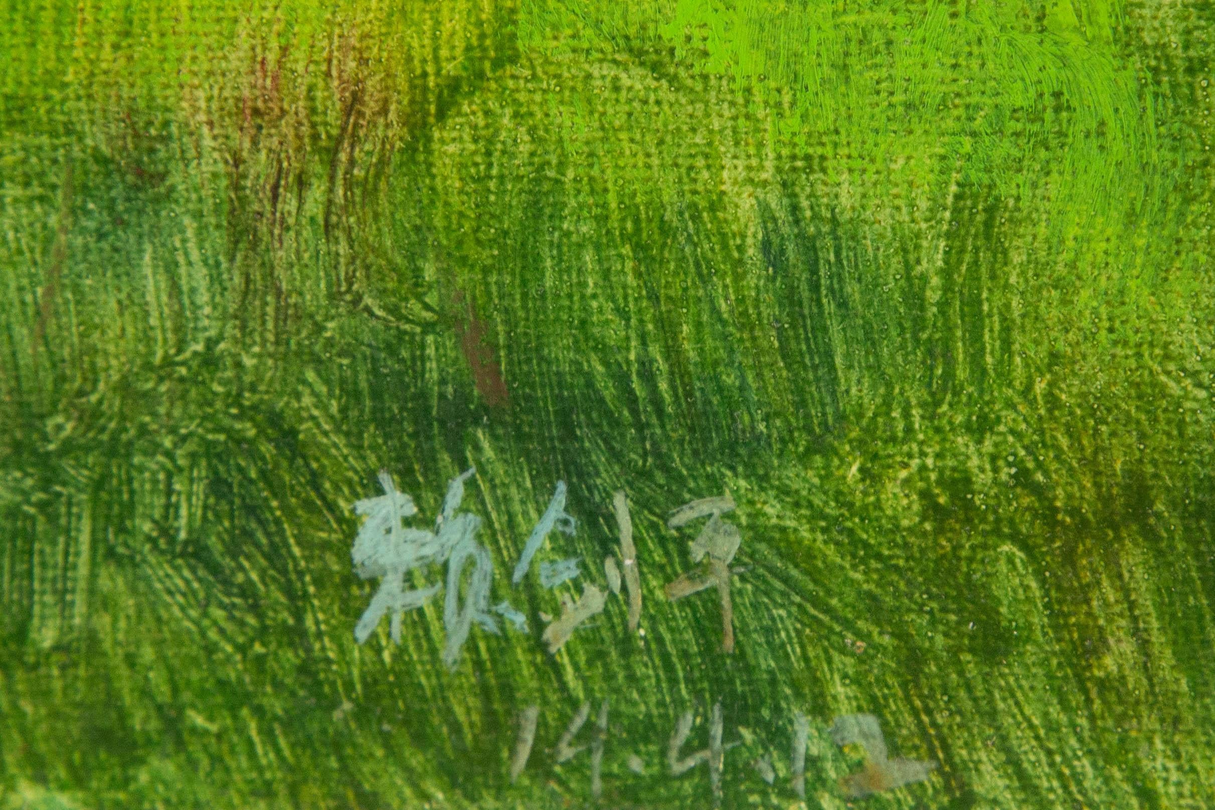 Jianping Lai Landschaft Original Öl auf Leinwand 