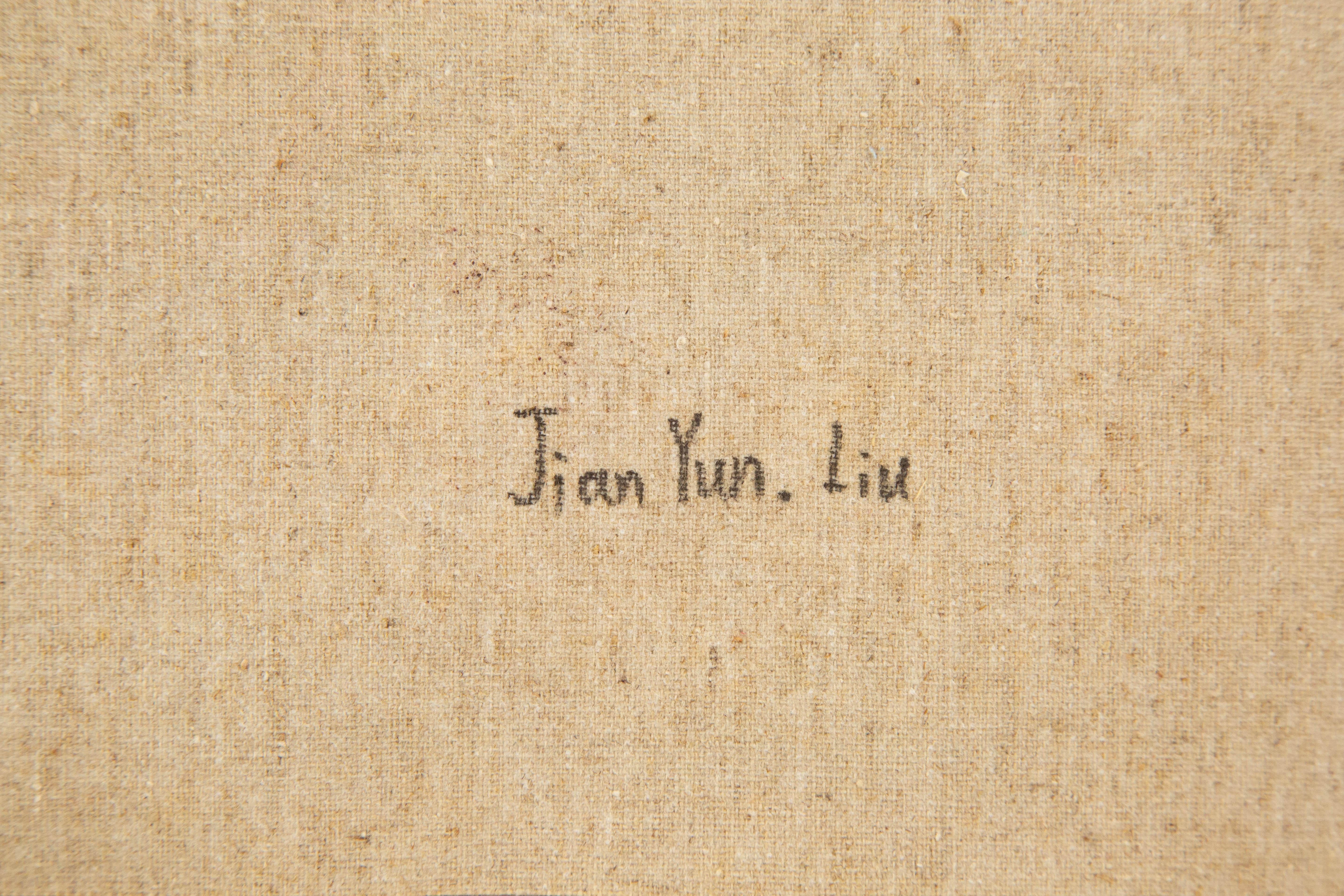 JianYun Liu Impressionist Original Oil On Canvas 