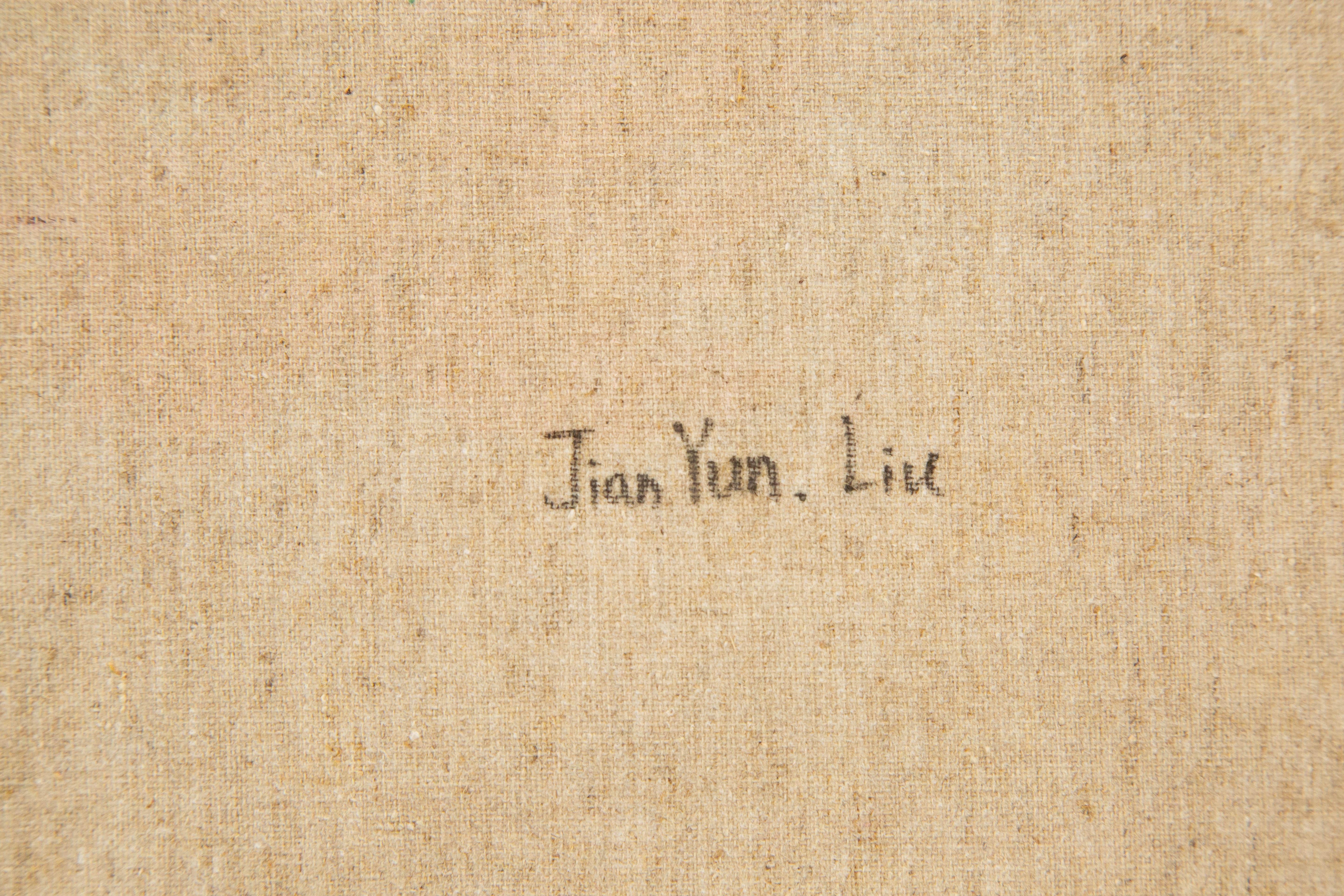 JianYun Liu Impressionist Original Oil On Canvas 