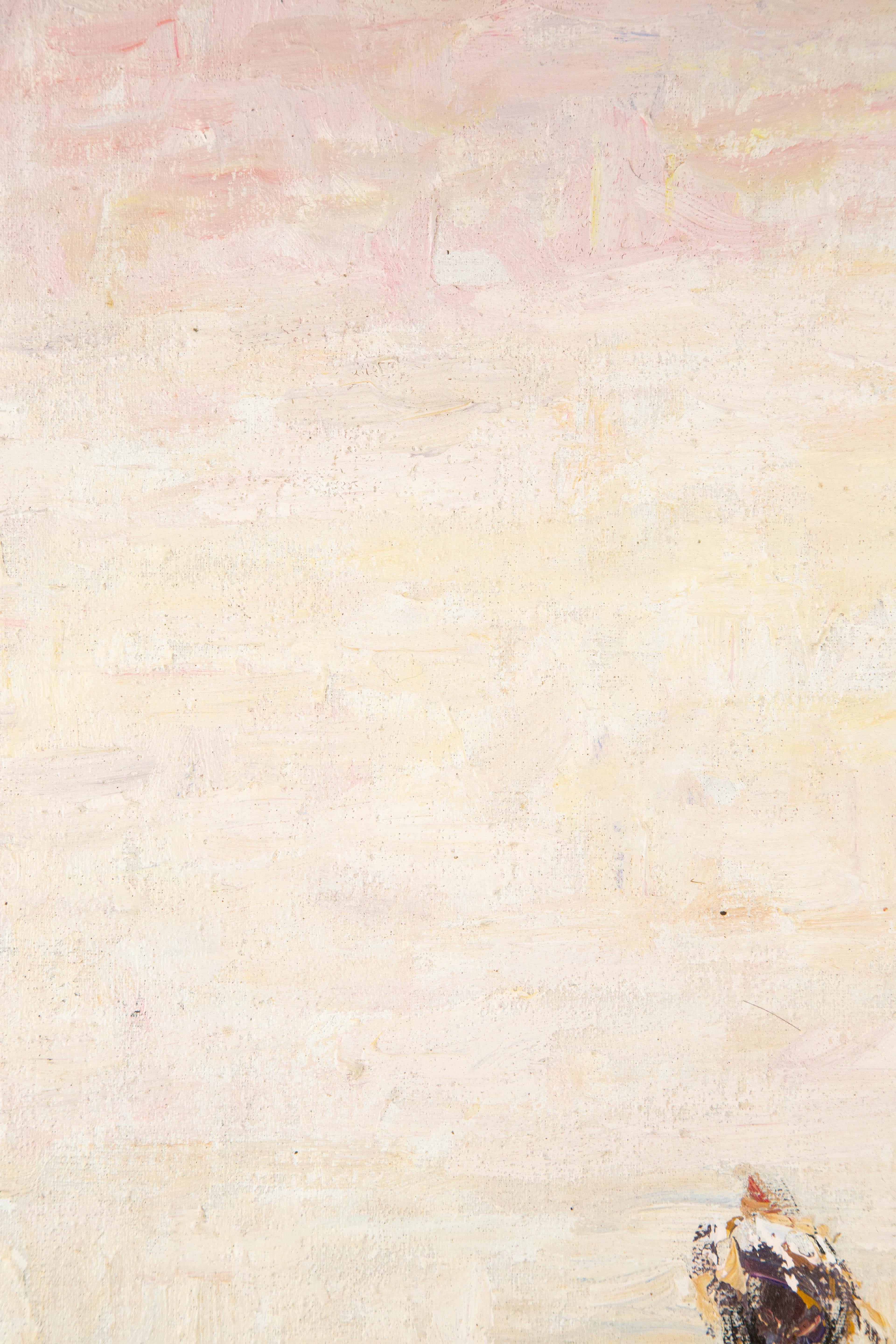 JianYun Liu Impressionist Original Oil On Canvas 