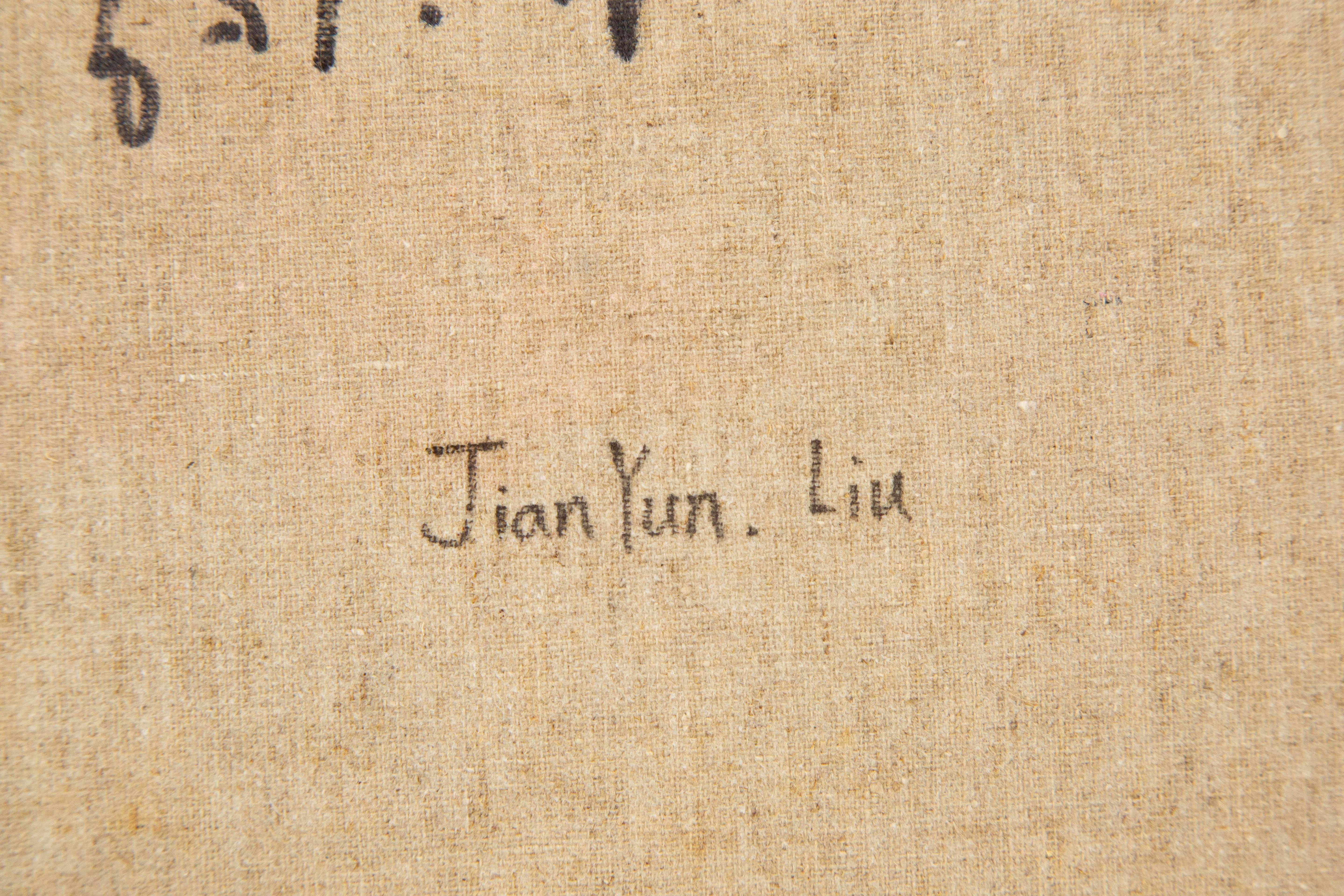 JianYun Liu Impressionist Original Oil On Canvas 