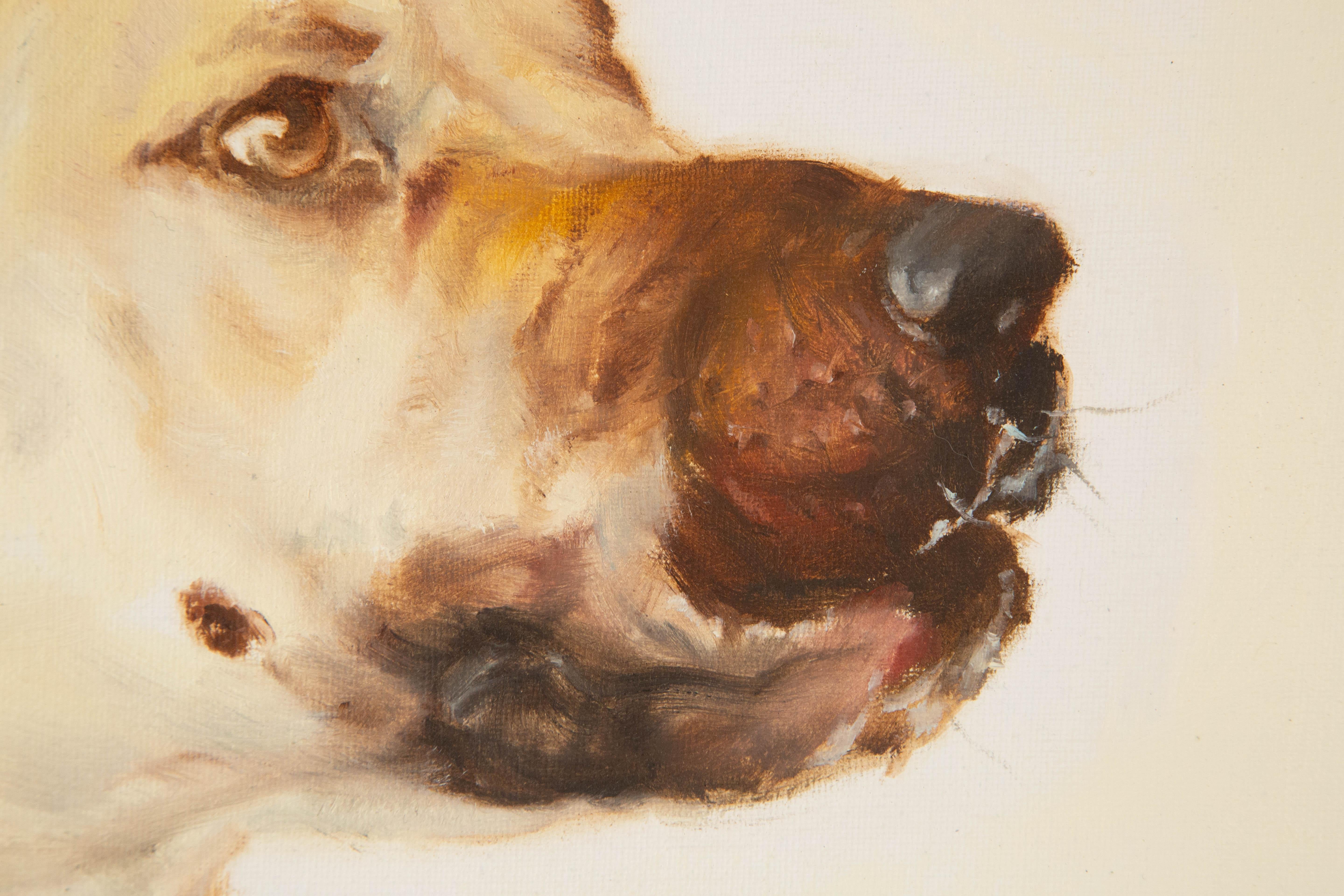 Jiao Wang Animal Original Oil On Canvas 