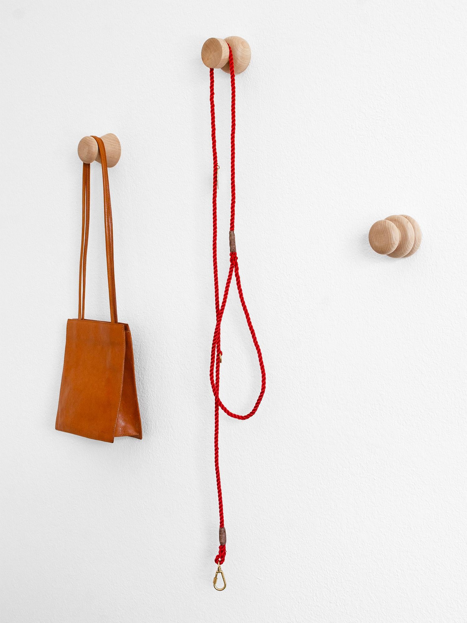 Modern Jib Projects Maple Wall Hooks - Set of 3 For Sale