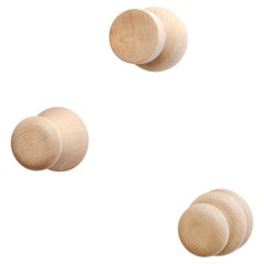 Ganchos de pared de arce Jib Projects - Juego de 3