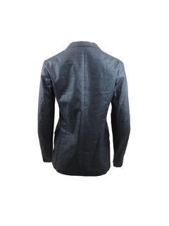 Jil Sander 1990's Ramie Silver Sheen Suit