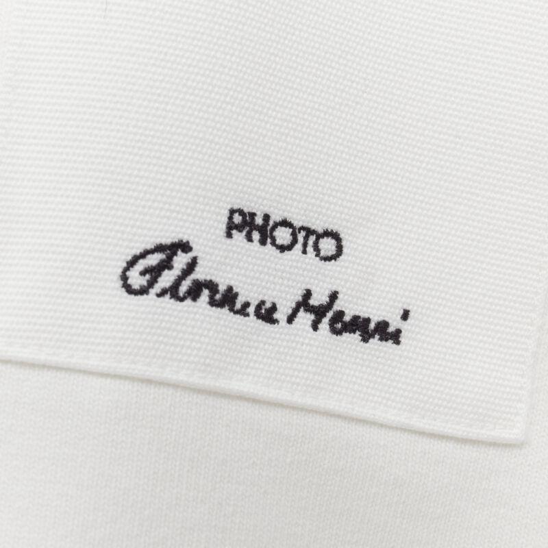 JIL SANDER 2021 Florence Henri Foto patchwork übergroßes kastenförmiges T-Shirt XS im Angebot 6