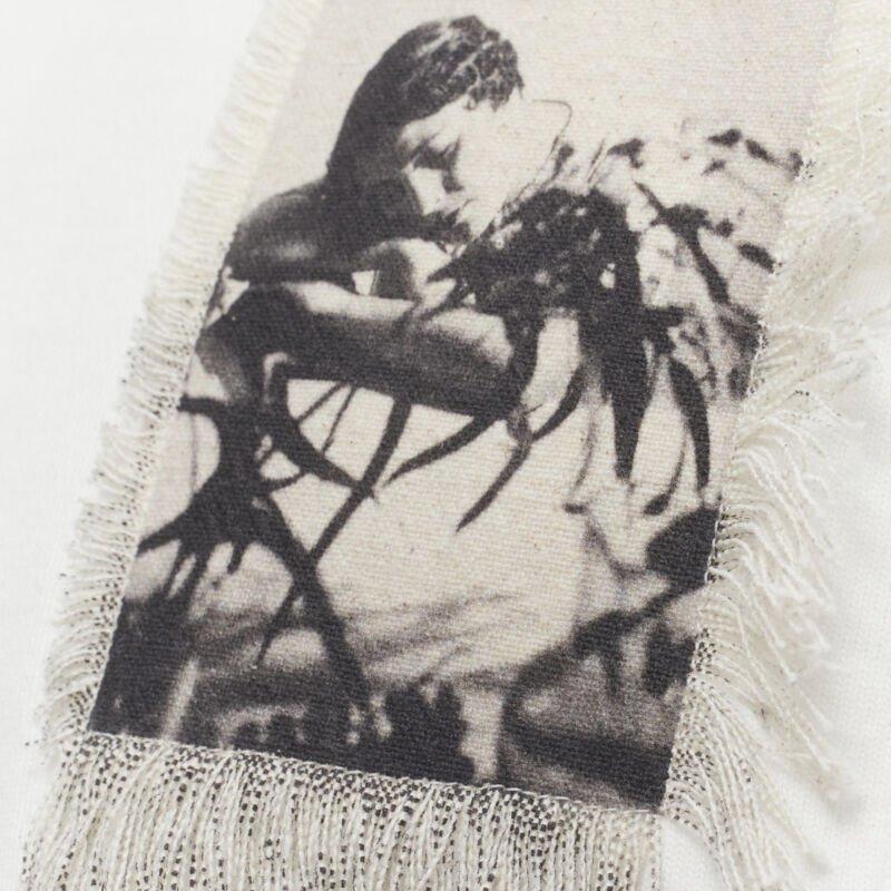JIL SANDER 2021 Florence Henri Foto patchwork übergroßes kastenförmiges T-Shirt XS im Angebot 3