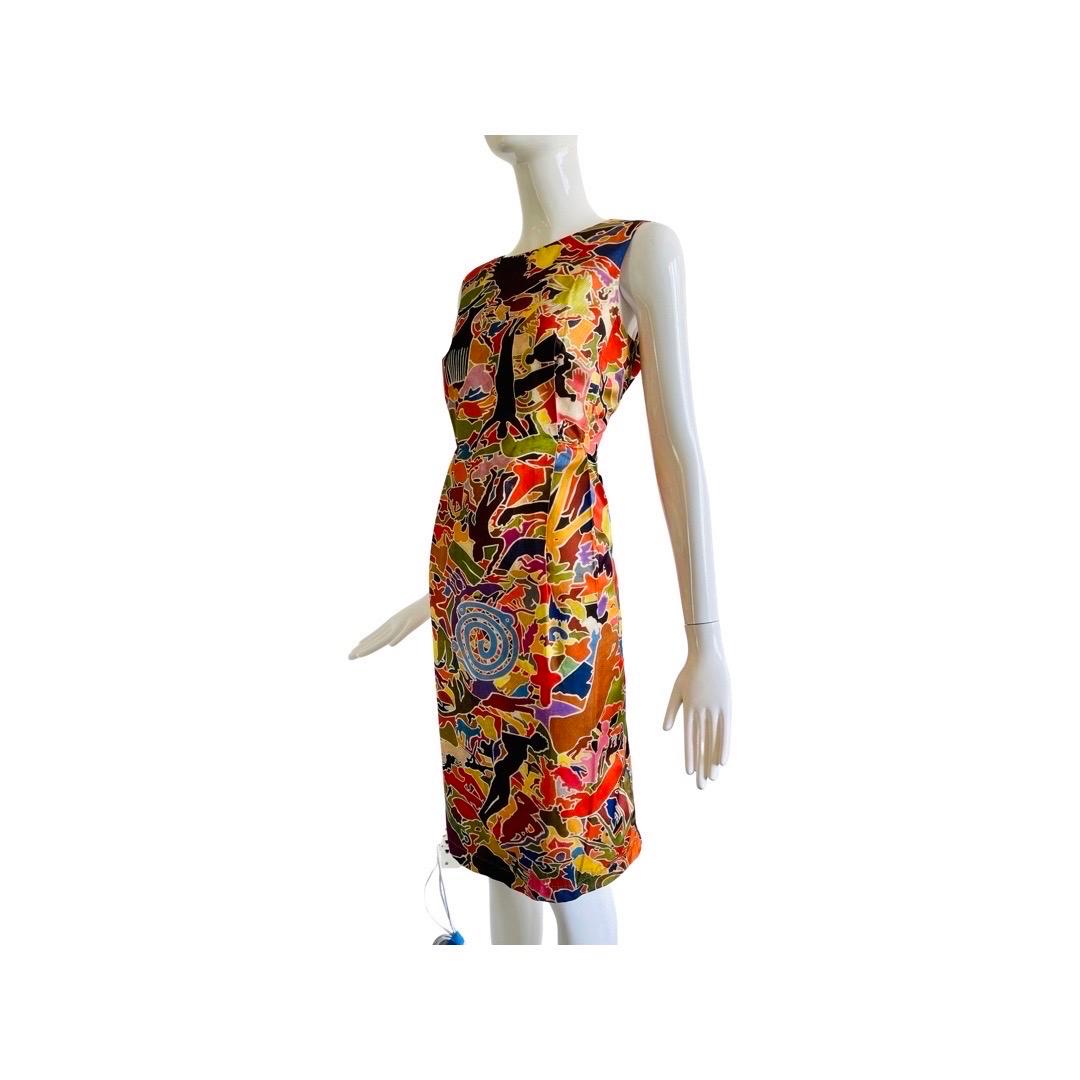 Brown Jil Sander Arte Povera Dress For Sale