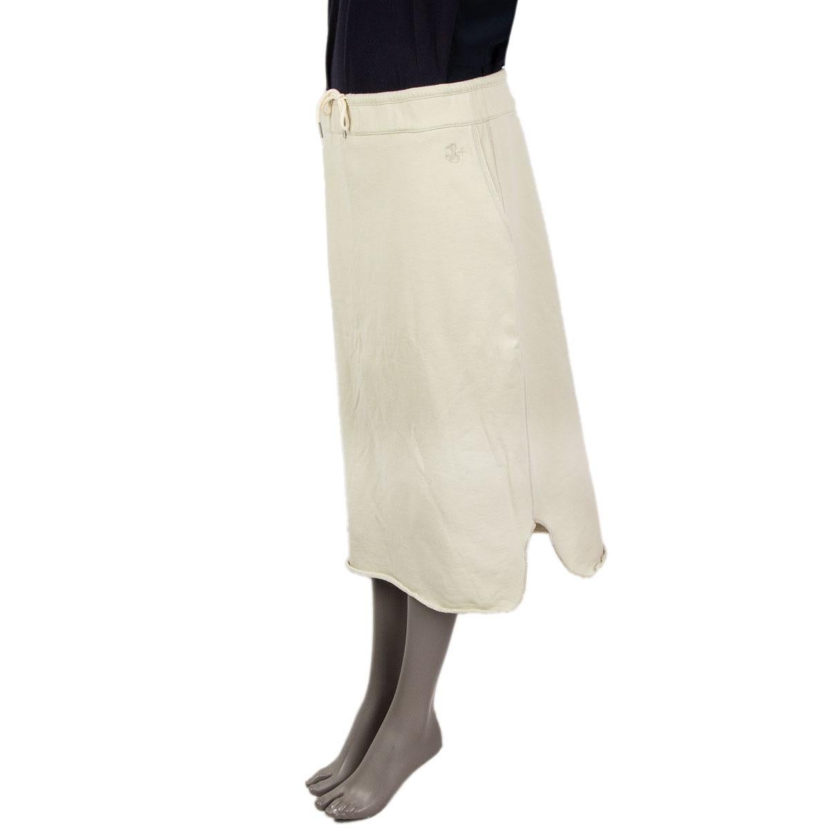 cotton drawstring skirt