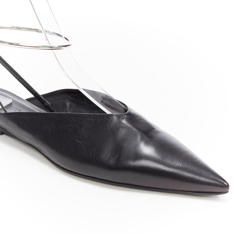 jil sander anklet flats