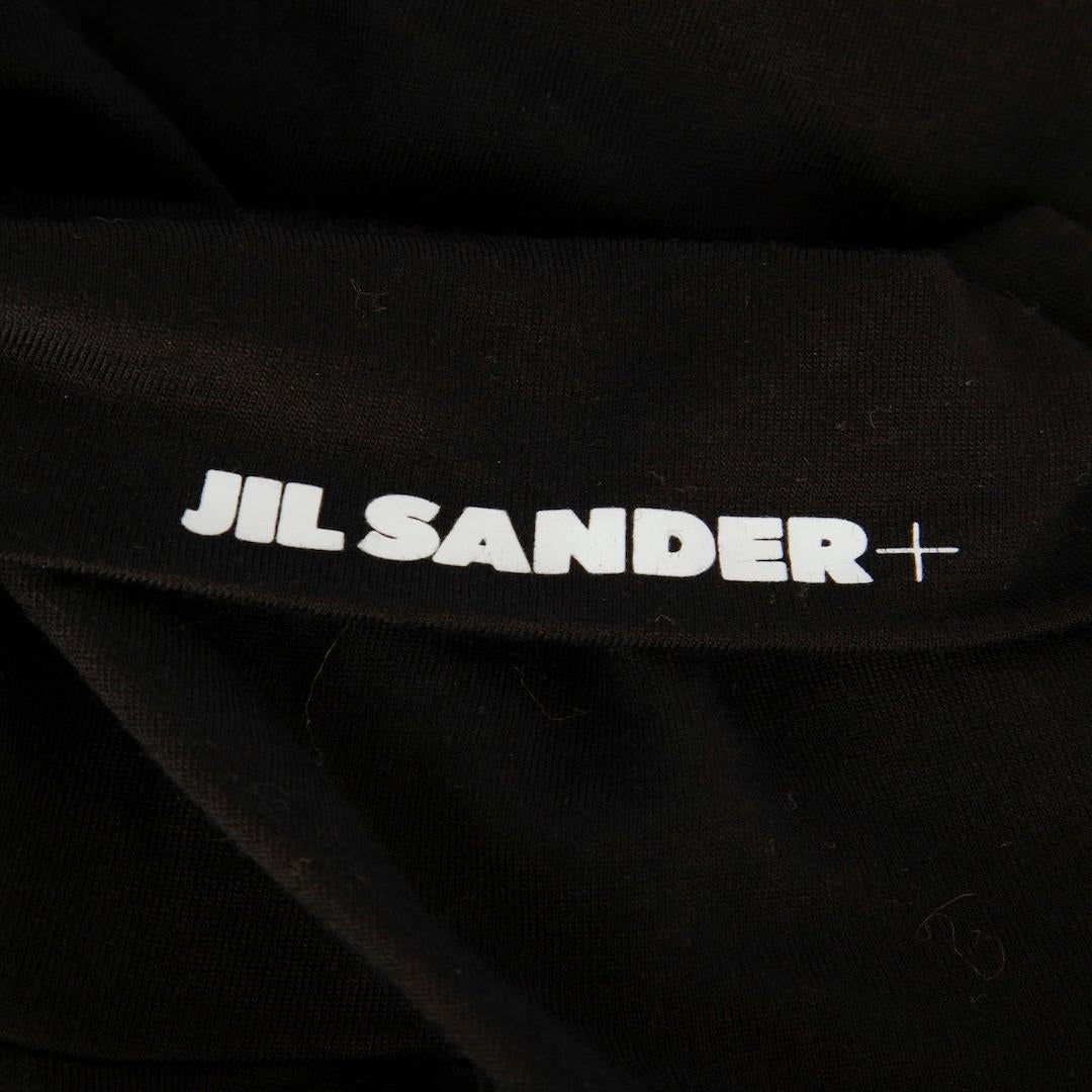 Jil Sander Black Turtleneck Long Sleeve Top Size M Bon état - En vente à London, GB