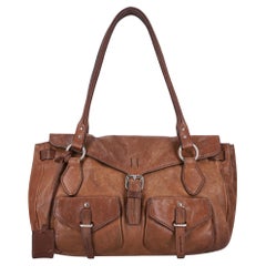 Jil Sander - Borsa a tracolla in pelle con dettaglio a fibbia