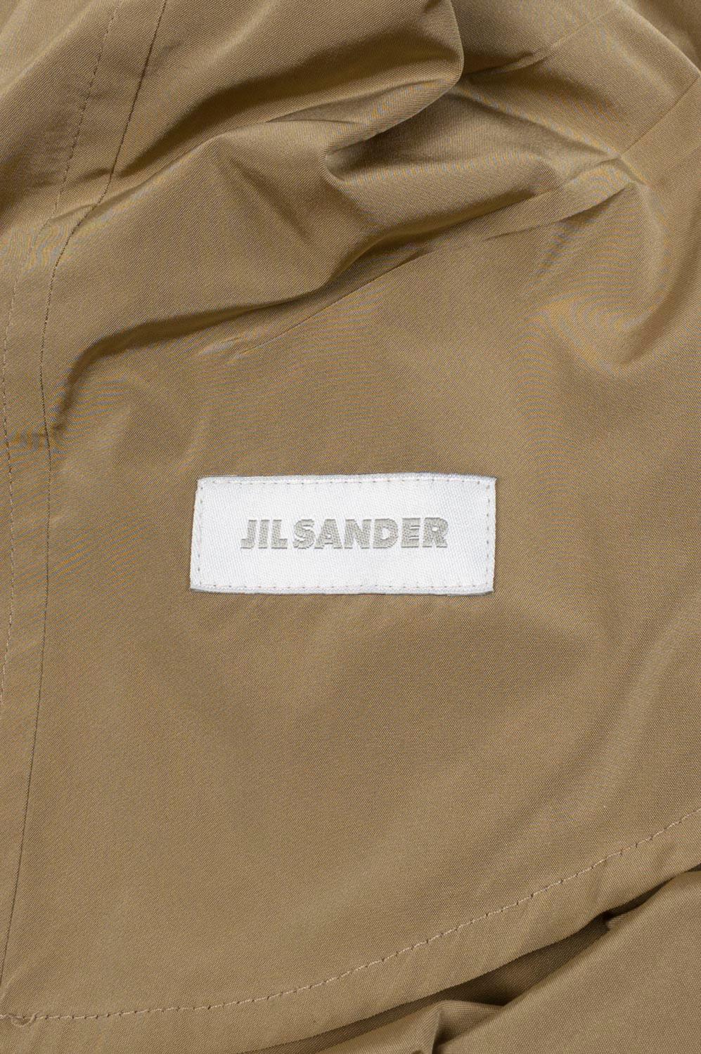 Jil Sander by Raf Simons Men Light Trench Over Coat Size 44 (L) S427 For Sale 2