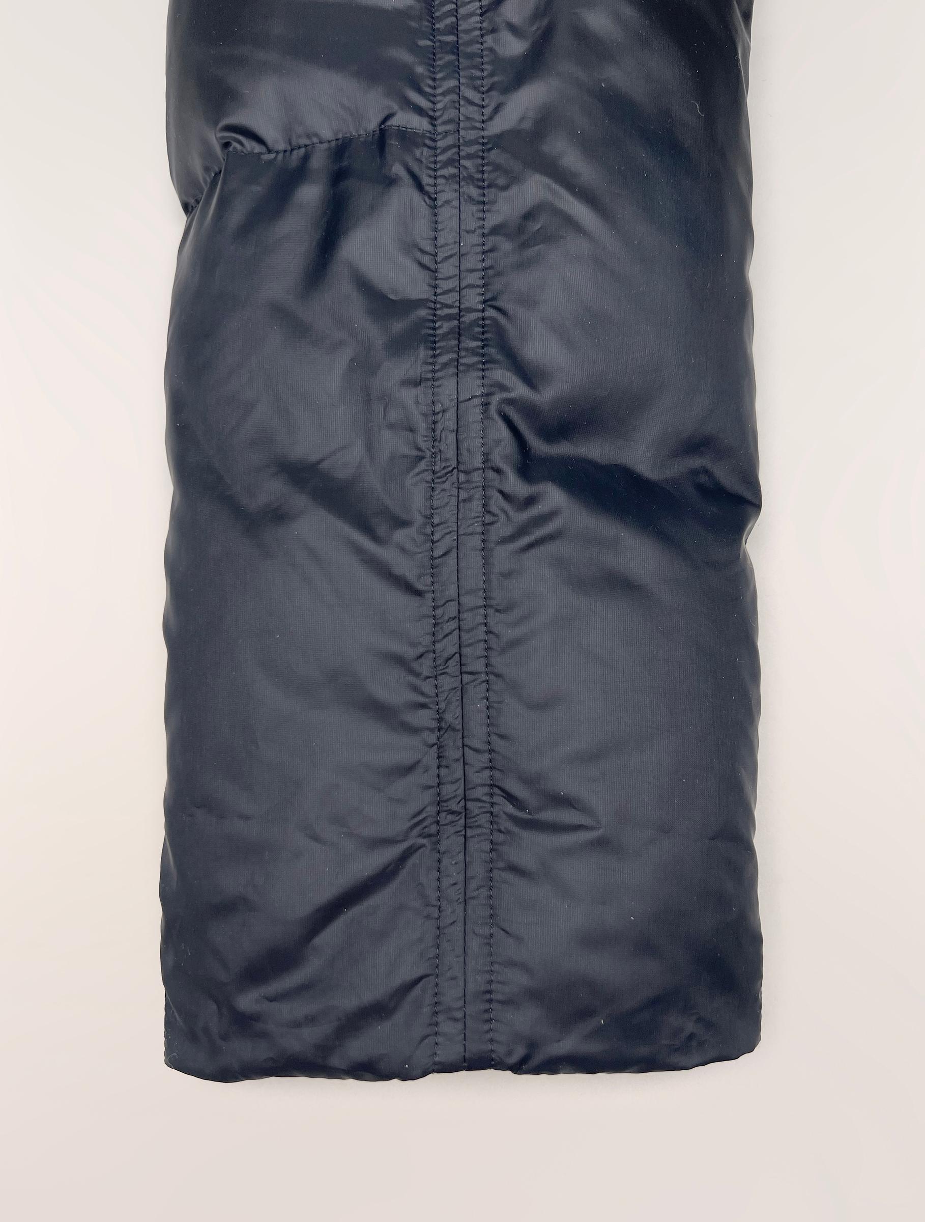 Jil Sander by Raf Simons cappotto in vera piuma d'oca con zip in vendita 6