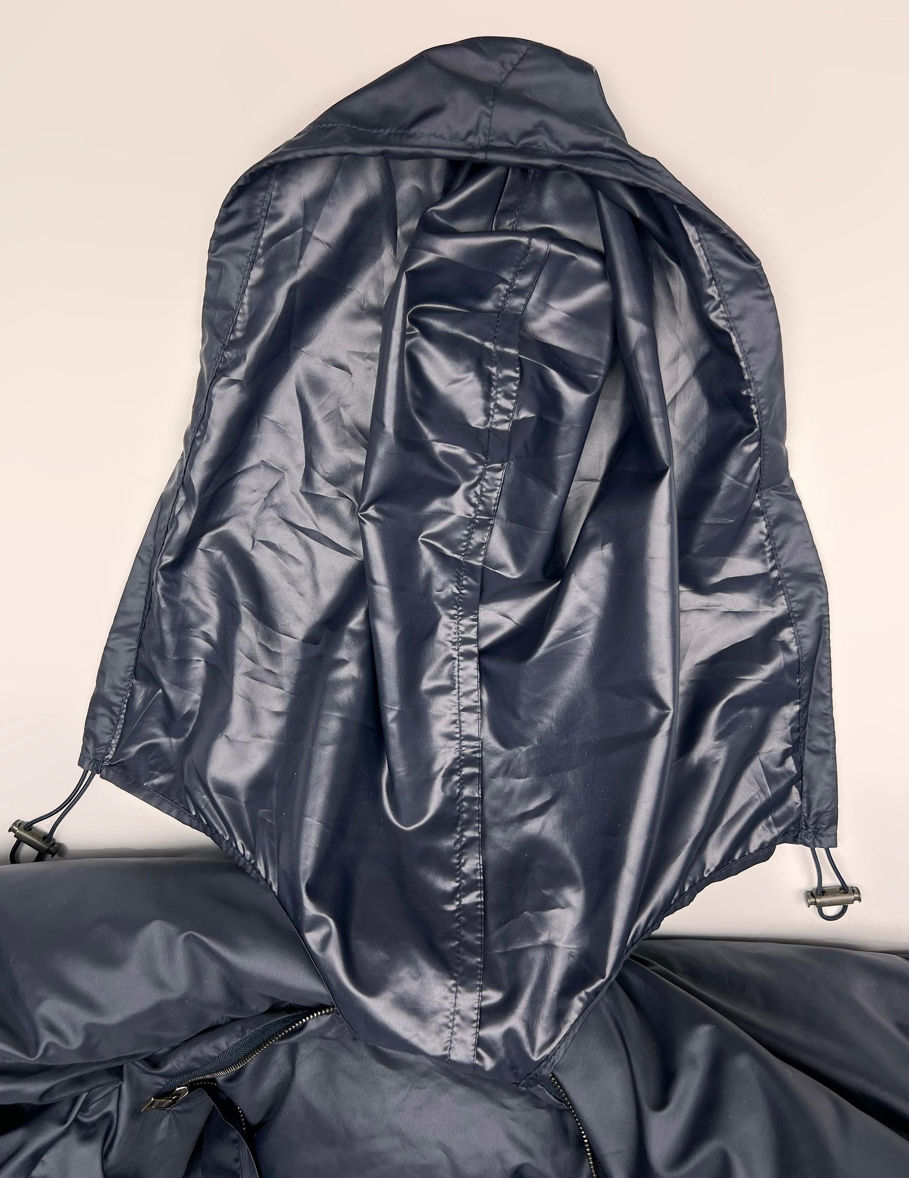 Jil Sander by Raf Simons cappotto in vera piuma d'oca con zip in vendita 2