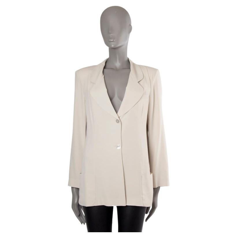 Jil Sander Jil Sander Brown wool double-breasted jacket