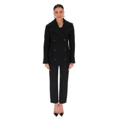 Jil Sander Double-Breasted Wool Coat