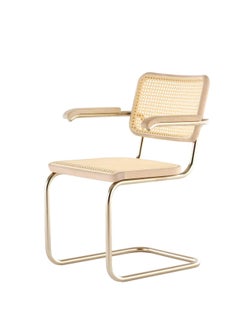 Jil Sander for Thonet S 64 P Nordic 04 in White Oak and Webbing