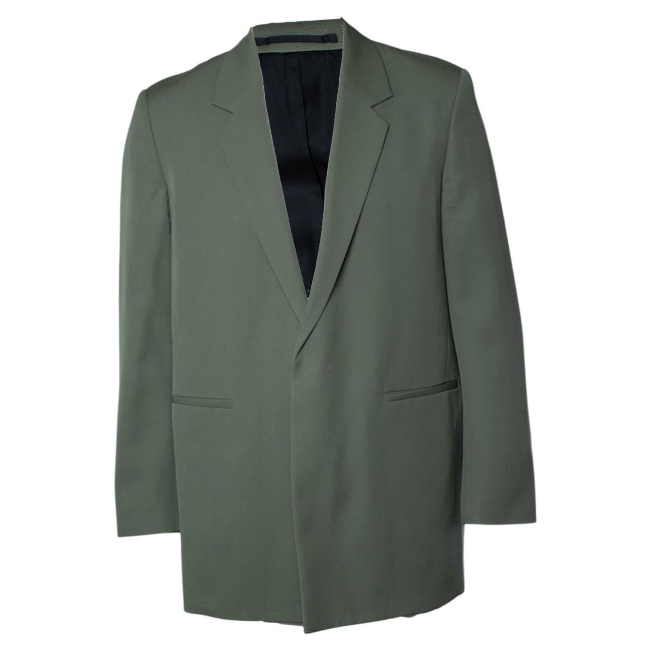 Jil Sander, green blazer jacket