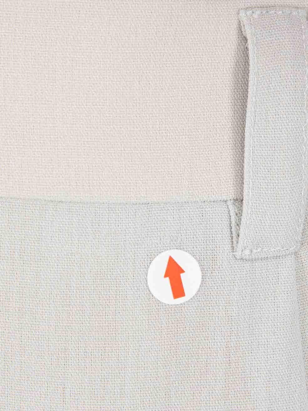 Women's Jil Sander Grey Blazer Skirt Matching Set Size M For Sale