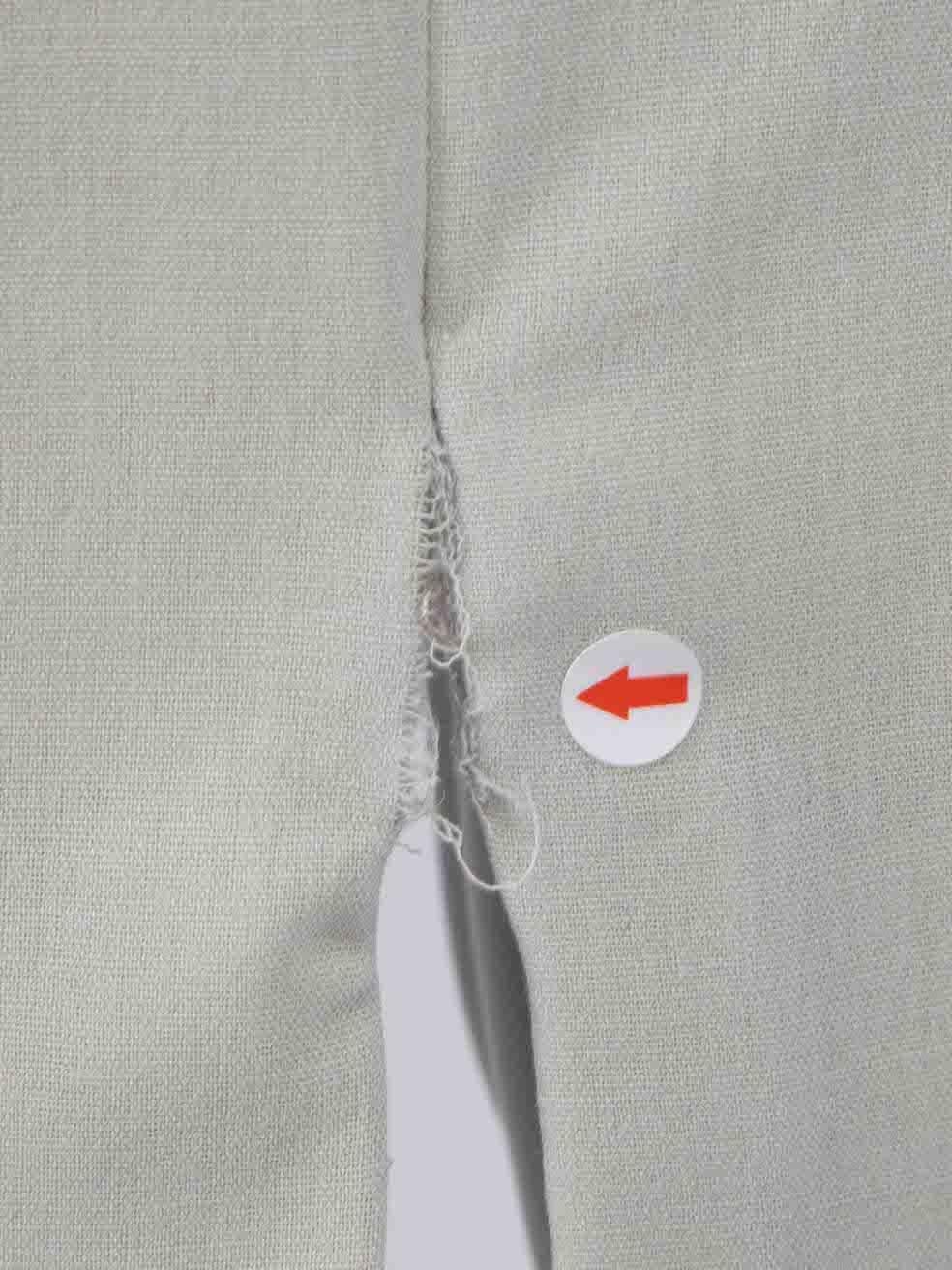 Jil Sander Grey Blazer Skirt Matching Set Size M For Sale 2