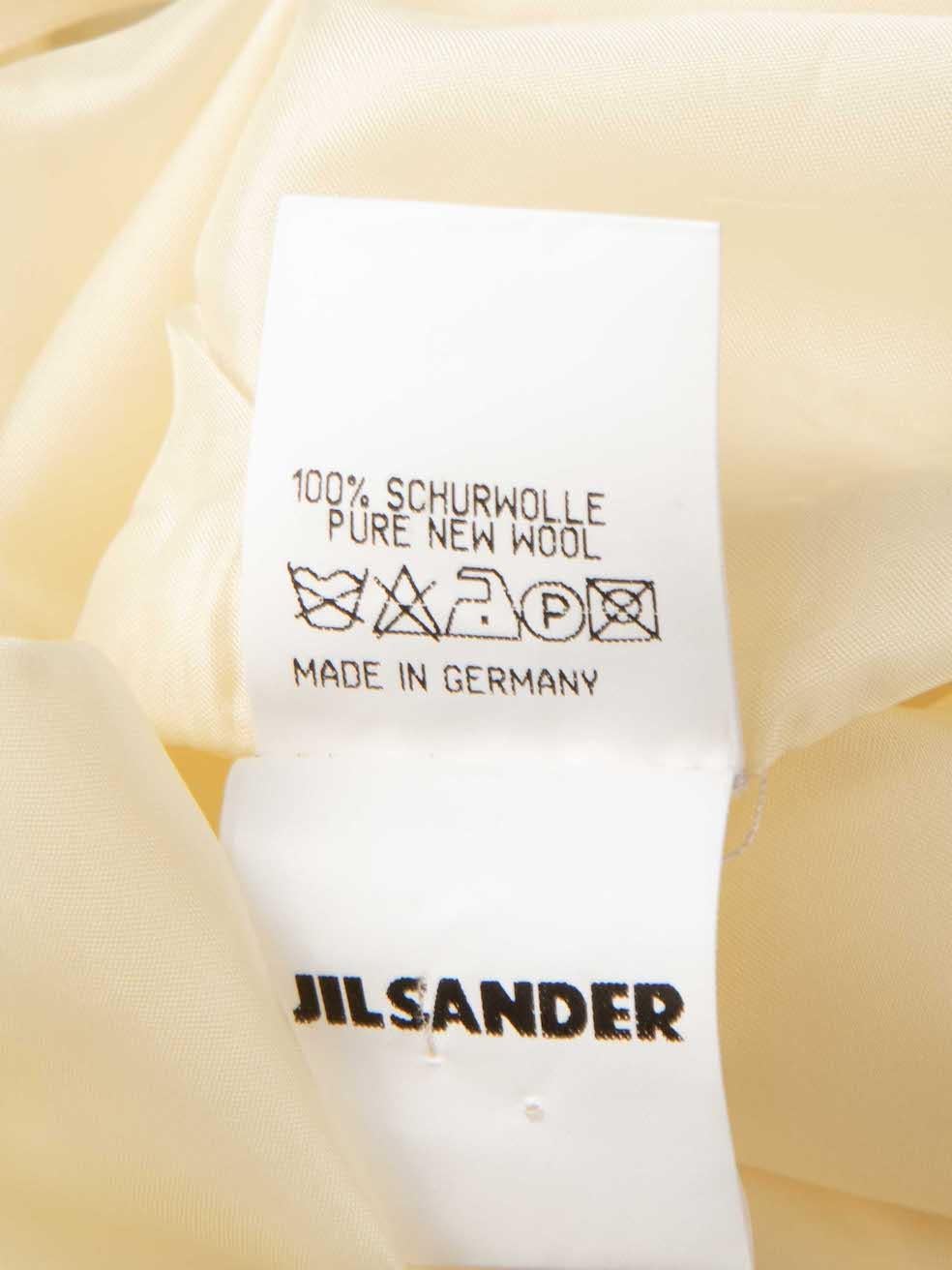 Jil Sander Grey Blazer Skirt Matching Set Size M For Sale 3