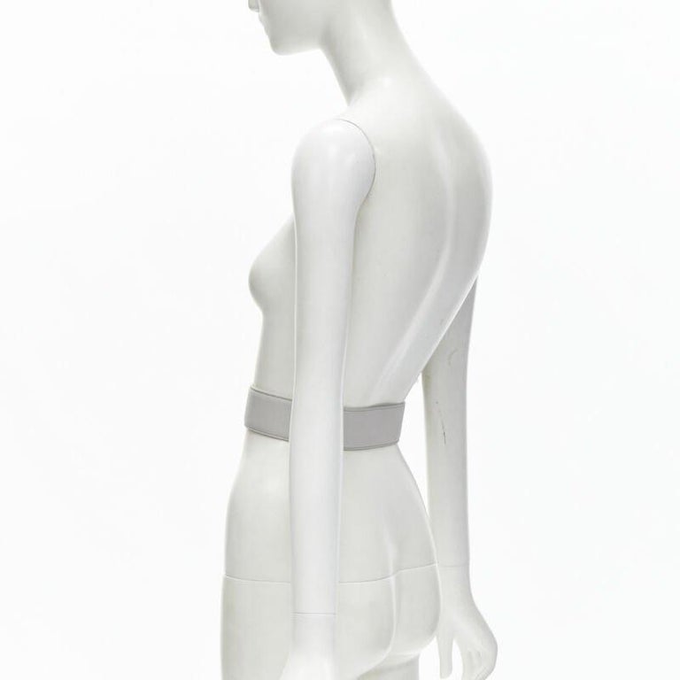 Jil Sander Minimal Wide Leather Belt Jil Sander Leather Belt | Black | FARFETCH main image 2