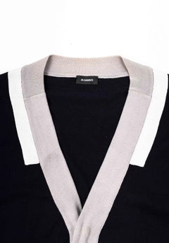 Jil Sander Homme Cardigan Pull Taille IT52/L, S1865
